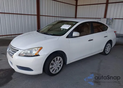 2014 Nissan Sentra Sv из США, поврежденный, VIN 3N1AB7AP6EY325044